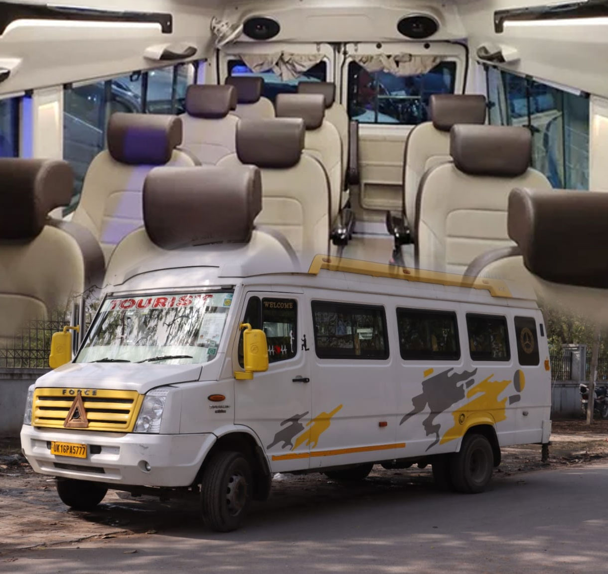 20 Seater Tempo Traveller