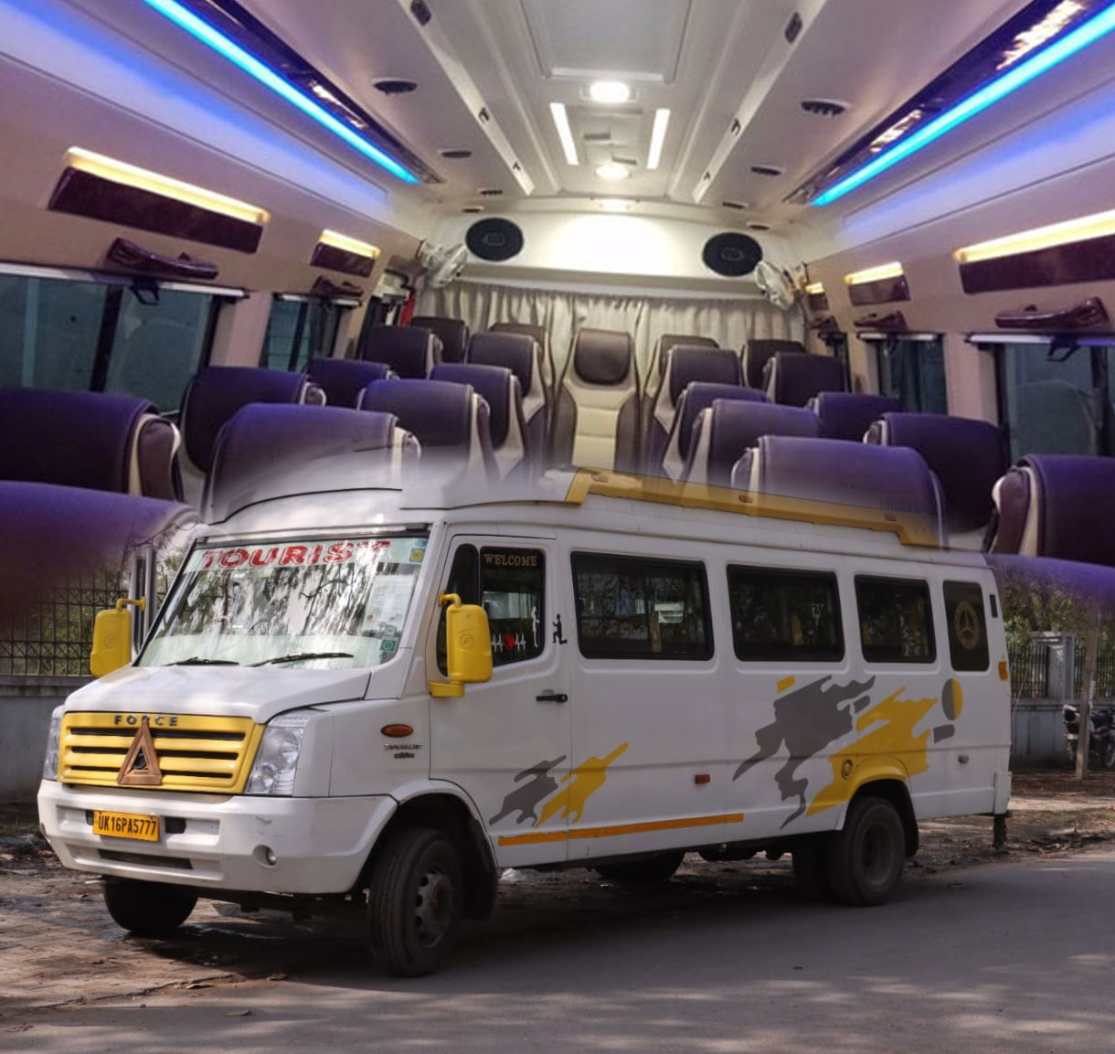 26 Seater Tempo Traveller