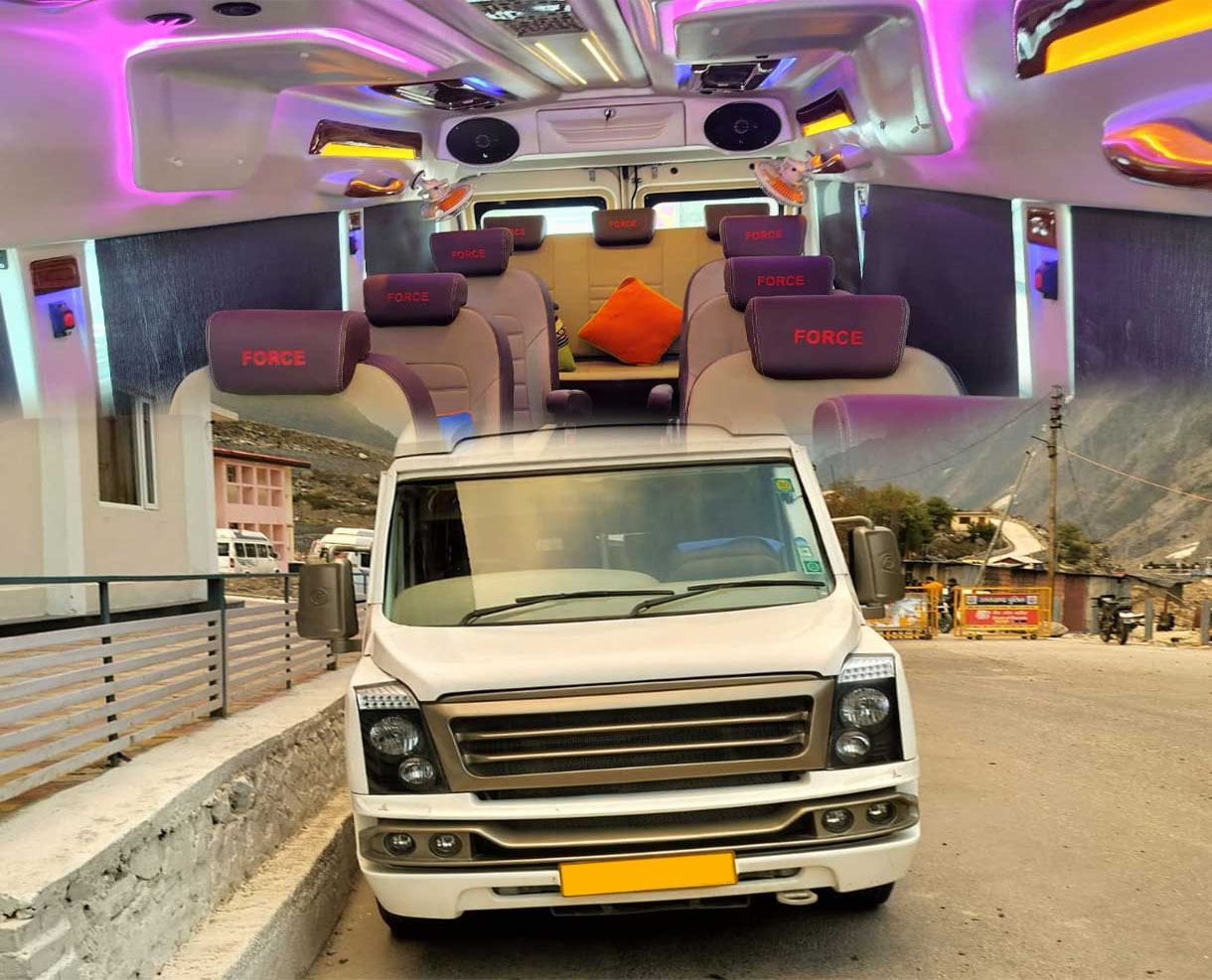 9 Seater Tempo Traveller